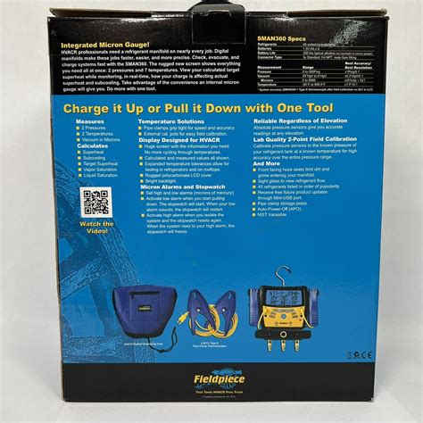 fieldpiece sman360 recall.